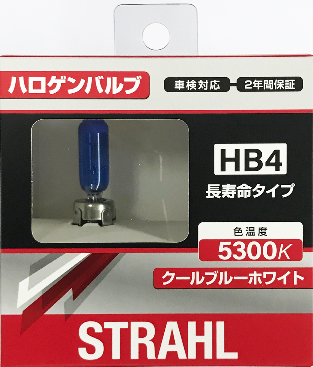 CAPS LE-06 シュトラールハロゲンバルブ HB4 5300K ロングライフ